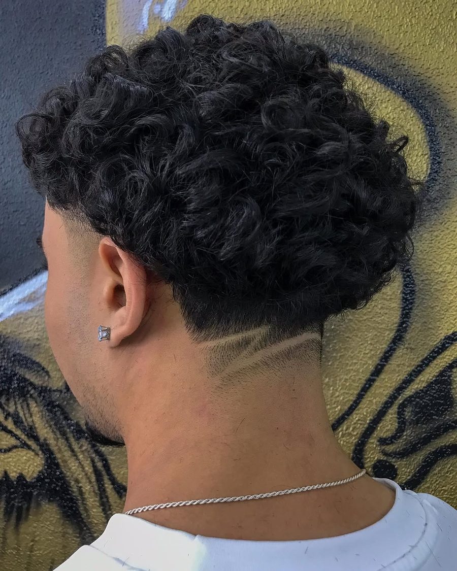 Taper fade feito na Bresser Barbearia